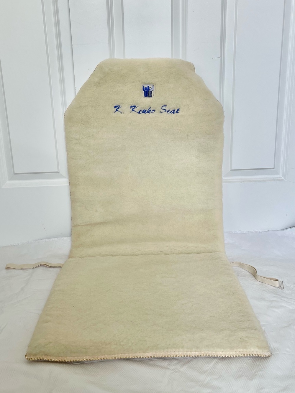Nikken K. Kenko Magnetic Seat Plus King 18" x 42" Wool Cover USA